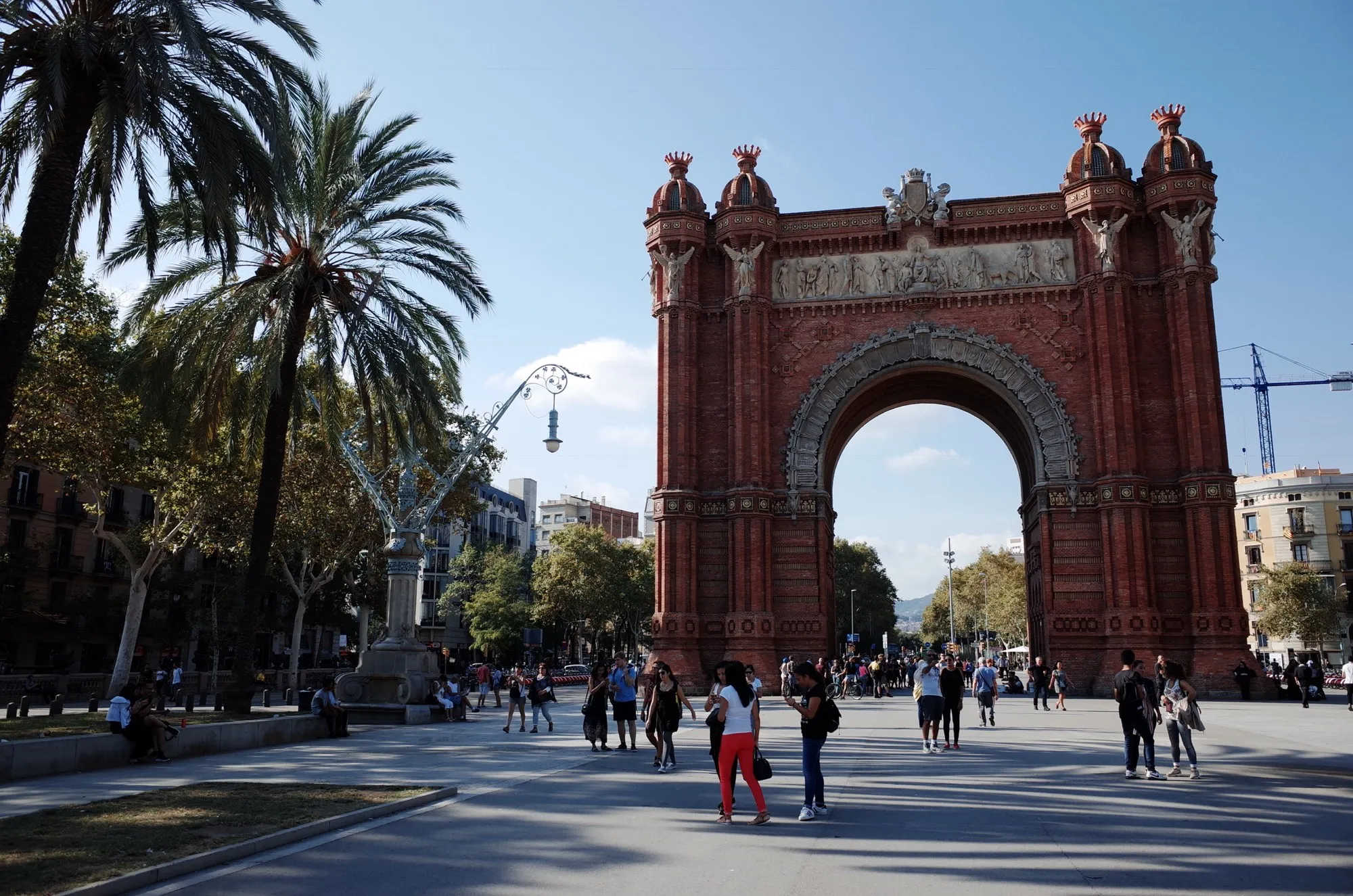 Arc de Triomf in Barcelona, Spain