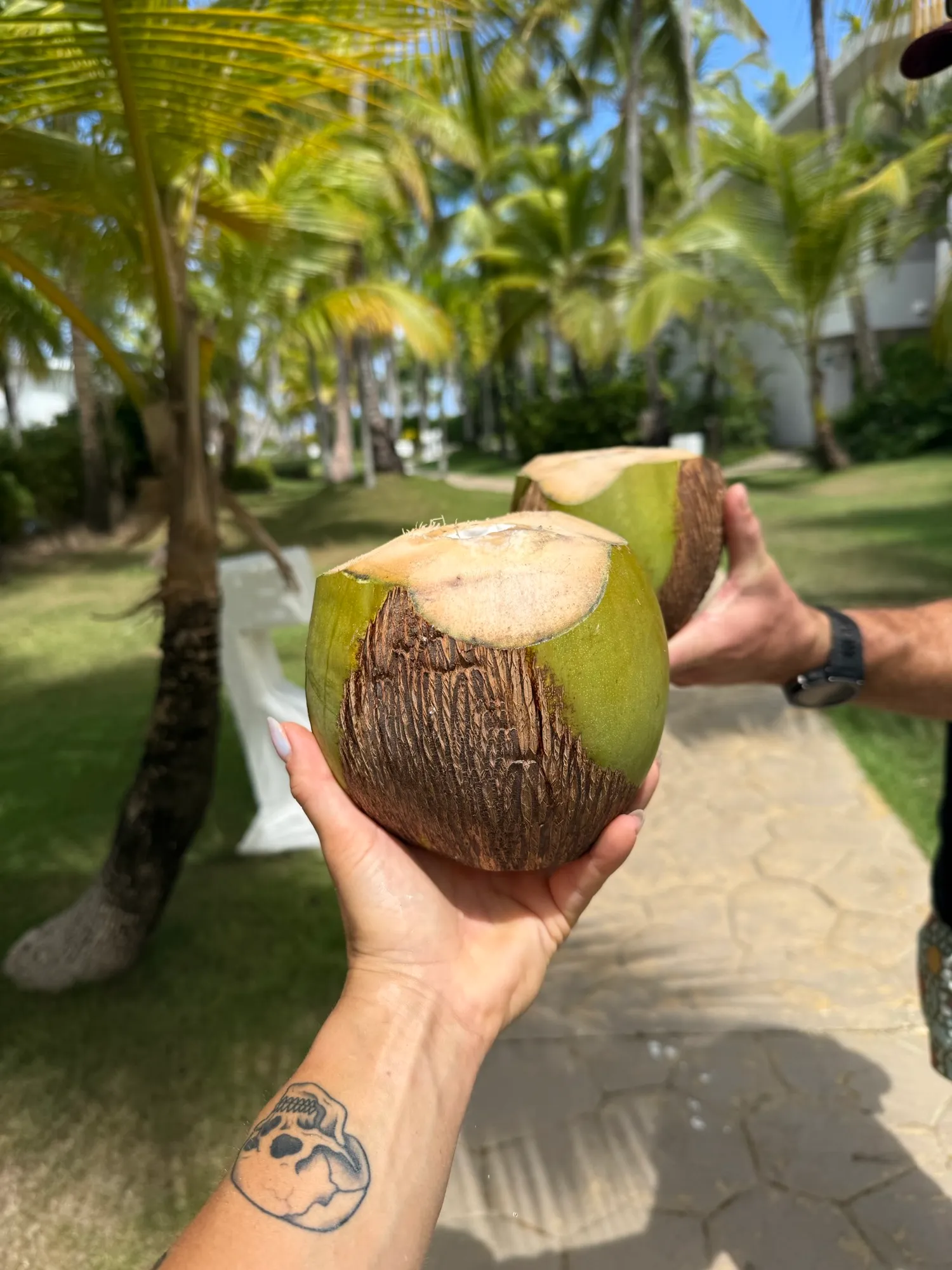 Caroline and Austin S. celebrating their anniversary in Punta Cana
