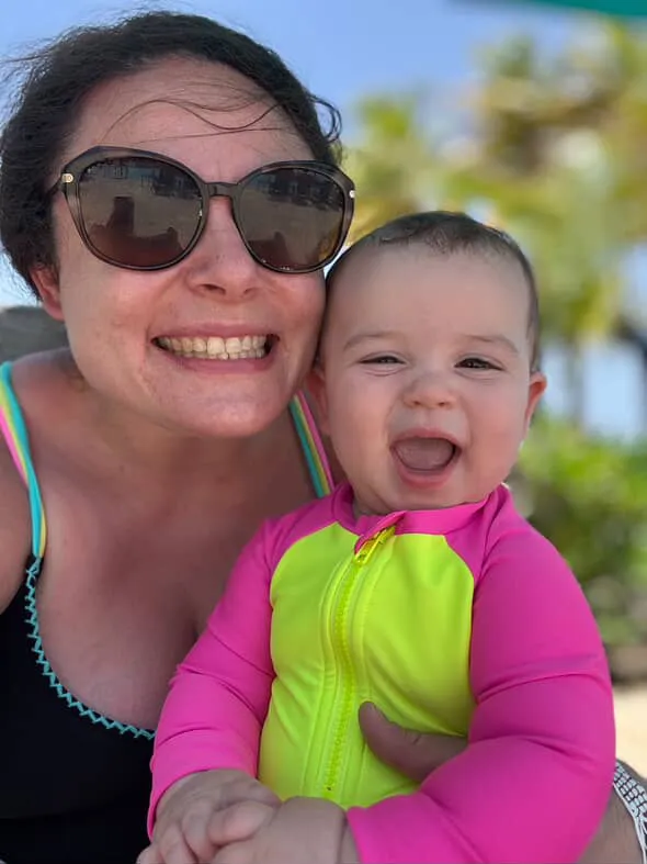 Diana Lamberti on her San Juan family vacation